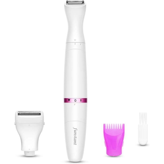 Tondeuse De Bikini Électrique Pour Femme Avec Peigne Sans Fil Sans