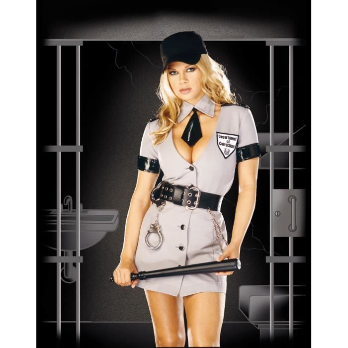 Costume Deguisement Sexy Lingerie Coquine Policiere De La Route
