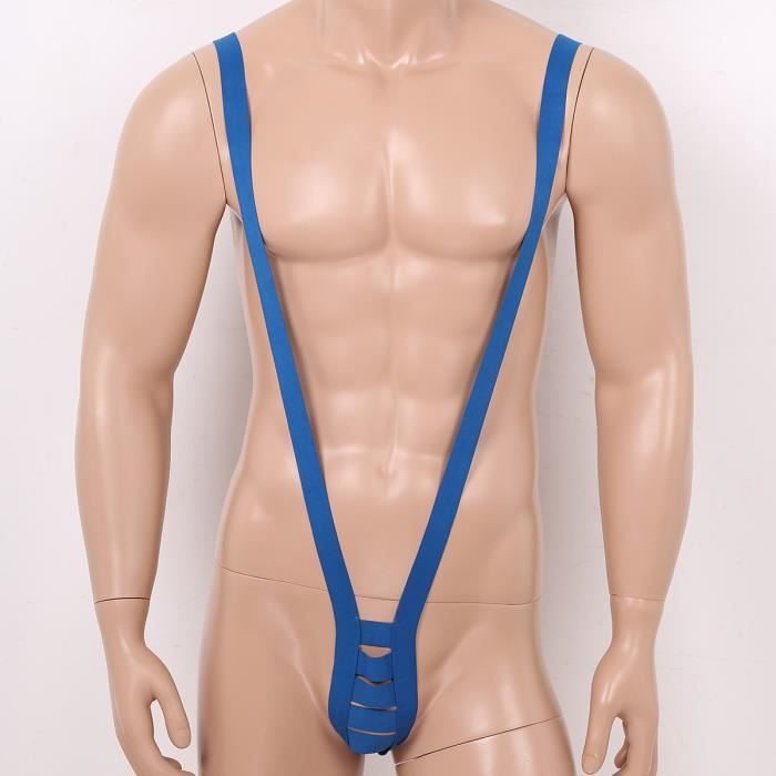 Body String Homme Sexy Hot Mankini Ouvert Jockstrap Gay Lingerie