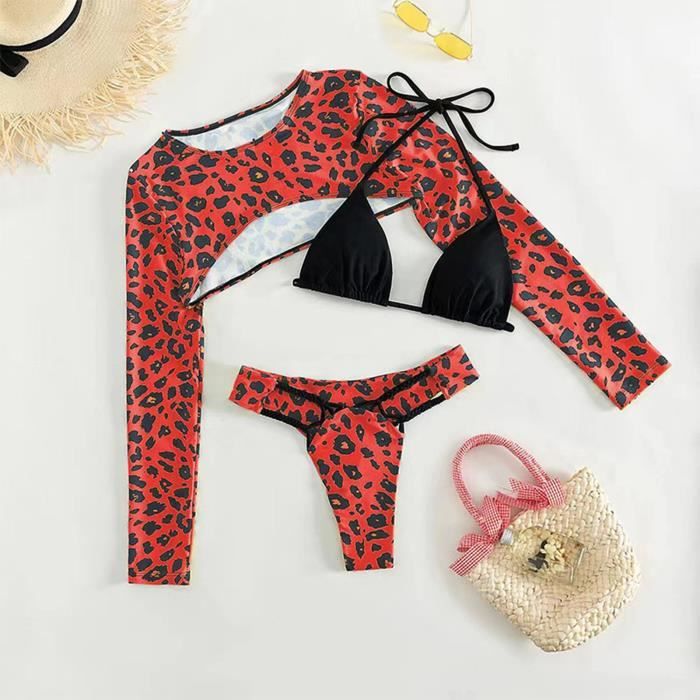 Maillot De Bain Trois Pi Ces Bikini Beach Seaside Maillot De Bain Sexy