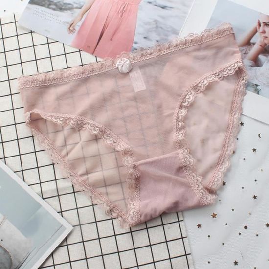 Femmes Sexy Sous V Tements En Dentelle Lingerie Tongs Culottes Dames