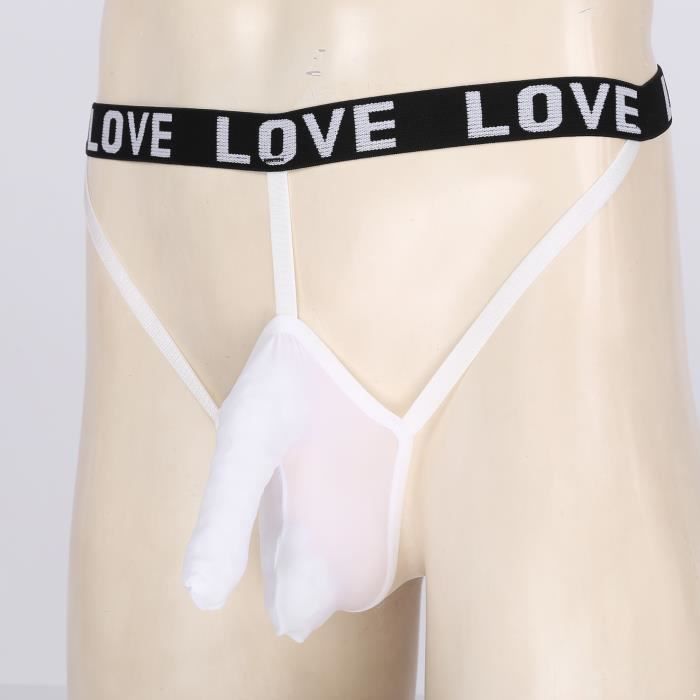 Iixpin Micro String Sexy Homme Ficelle Bikini Thong G string Eléphant