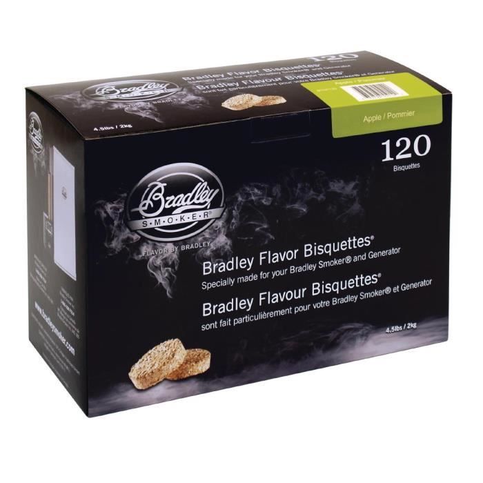 Bradley d'Apple Pack Bisquettes 120