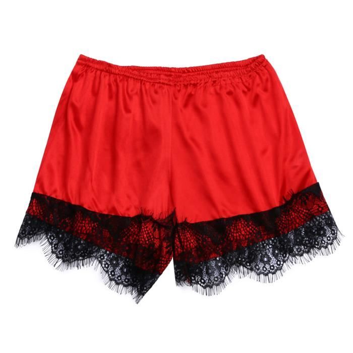Ensemble De Pyjama En Dentelle Pour Femmes Grande Taille Lingerie En Dentelle Et Col En V