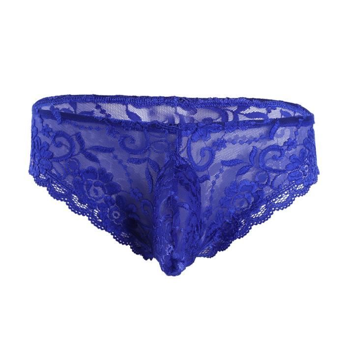 Yonghs Fr String Sexy Homme Dentelle Sissy Lingerie G String El Phant