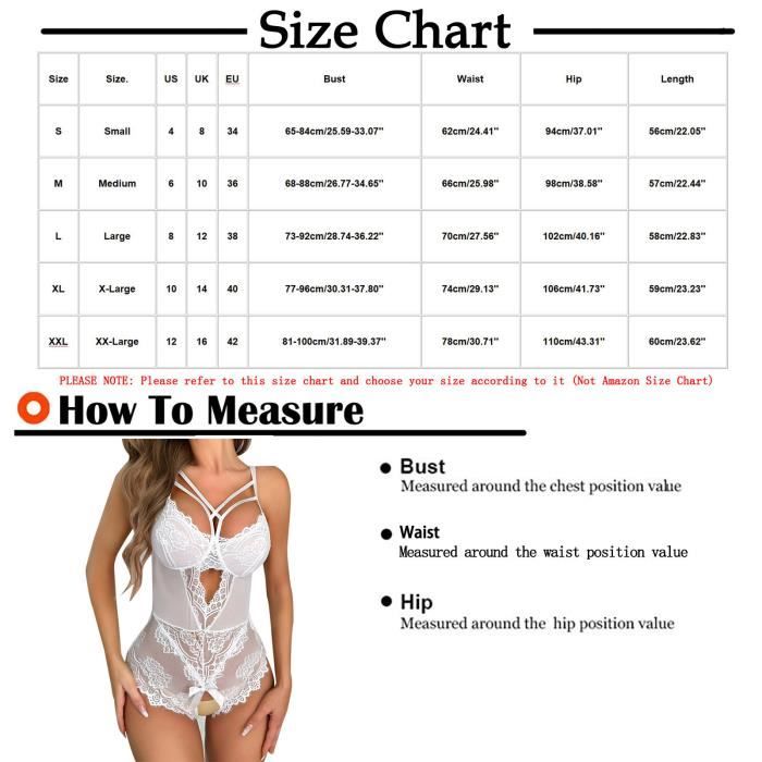 Ensemble De Lingerie Sexy Dames Jolies Filles Col En V Dentelle