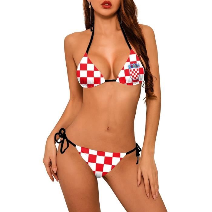 VIP femmes maillot de bain été Bikini ensemble Push Up femme maillots
