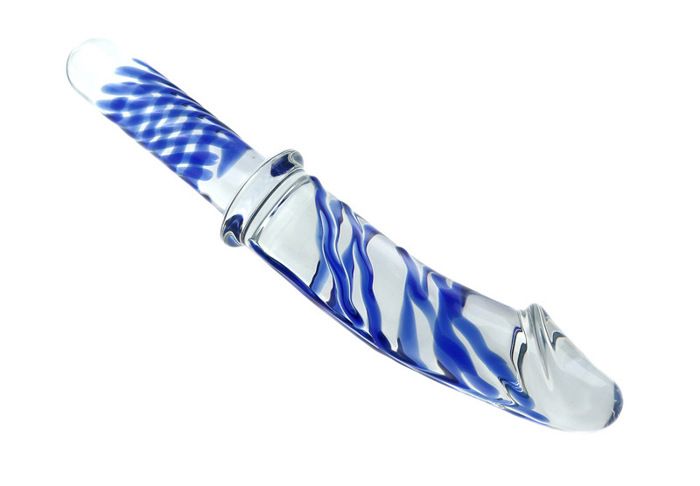 Gode En Verre Buttplug Trainer Stimulateur Du Point G Plug Anal Avec Cône De Choc En Verre