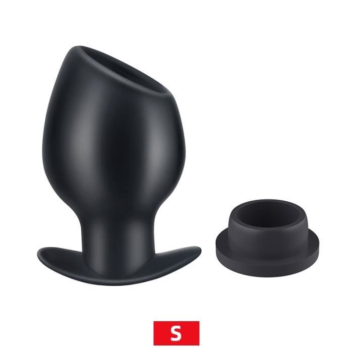Sextoy Bouchon Anal En Silicone Gode Tube Lavement Dilatateur Buttplug