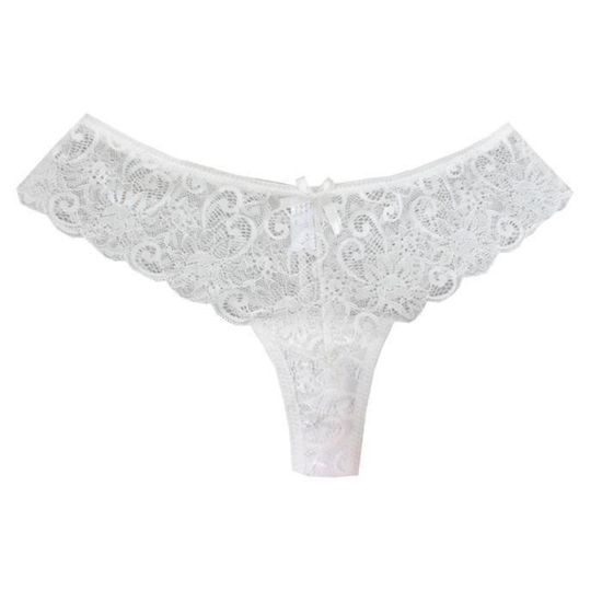 String Tanga Pour Femmes Culottes De Bikini En Dentelle Culottes En