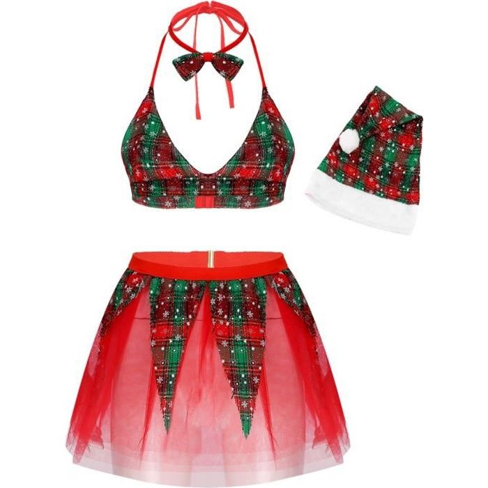 Yizyif Lingerie Sexy Femme D Guisement M Re No L Costume Ensemble No L