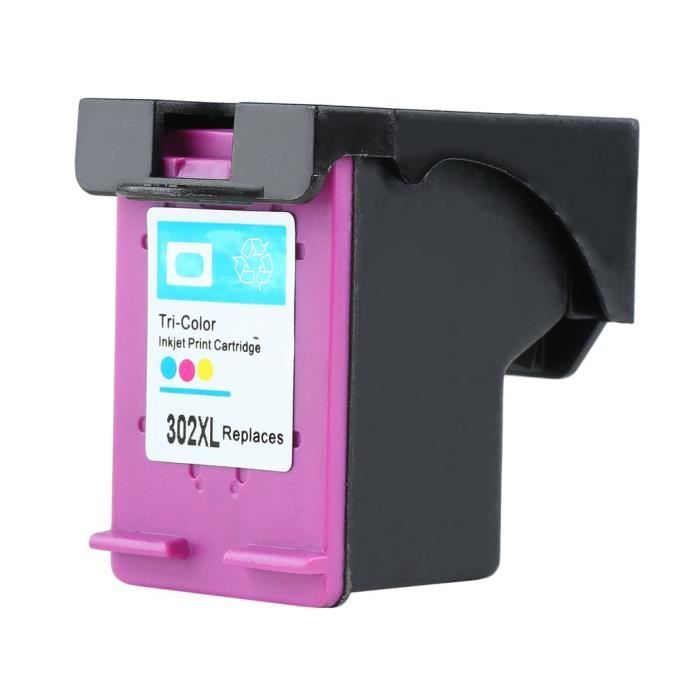 Nouvelle cartouche d'encre tricolore non OEM pour HP-302 DESKJET 2130 1110 1115 2134 2135 3630 Envy 4520 4522 4523 4524