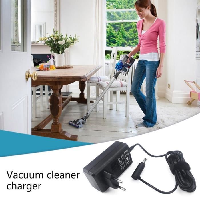 adaptateur de charge chargeur de remplacement pour aspirateur de Dyson V8 V7 V6 DC62