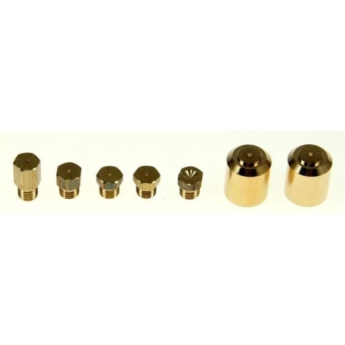KIT INJECTEUR GAZ BUTANE ET PROPANE POUR CUISINIERE SAUTER 764972 - * SCM780A3 SAUTER U739ST544 72 - BVMPièces