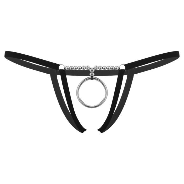 Iixpin Micro String Sexy Homme Ouvert Fesse Nu Tanga G String Bikini