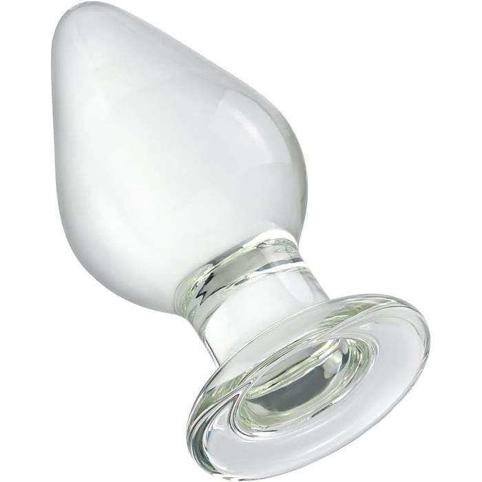 Plug Anal En Verre Cm Grand Plug Anal Jouet Sexuel Sm
