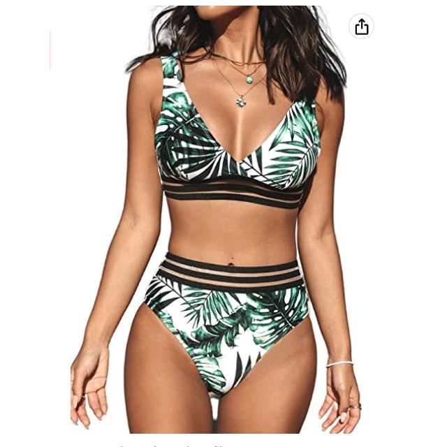 Femmes maillot de bain Bikini ensemble deux pièces maillot de bain