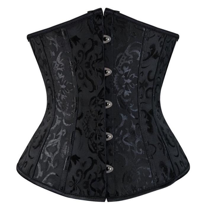 Bustier Corset Corset Gothique Sexy Sous Le Buste Pour Femmes Lingerie Amincissante Corselette