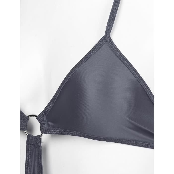 Yizyif Micro Bikini Sexy Femme Dos Nu Slingshot Lingerie Erotique Body