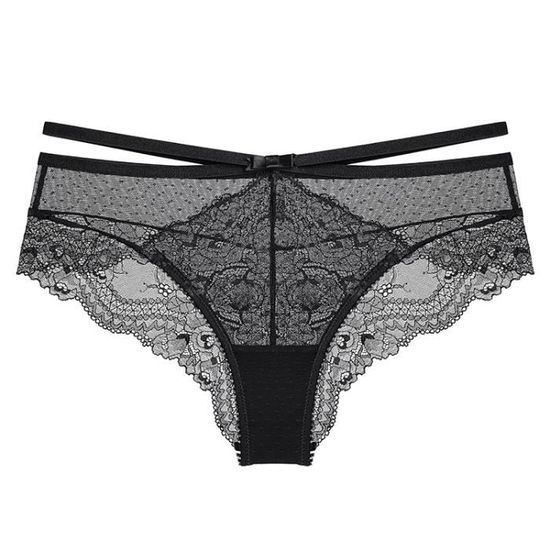 Ensemble Lingerie Femme Dentelle Ultra Mince Confortable Fashionable