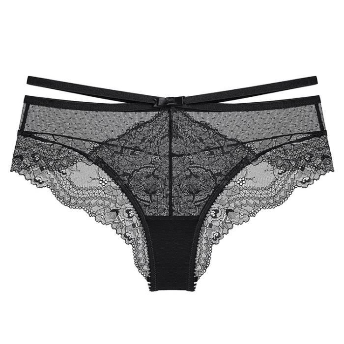Ensemble Lingerie Femme Dentelle Ultra Mince Confortable Fashionable