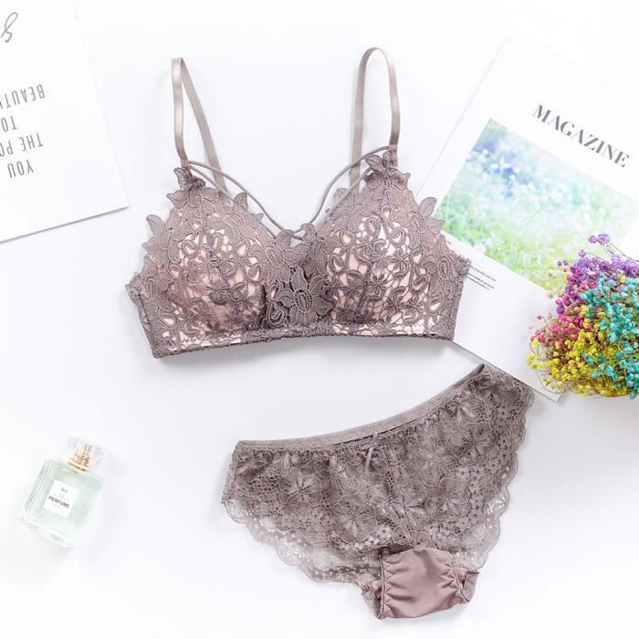 Mode Sexy Femmes Sous V Tements En Dentelle Vider Lingerie Soutien