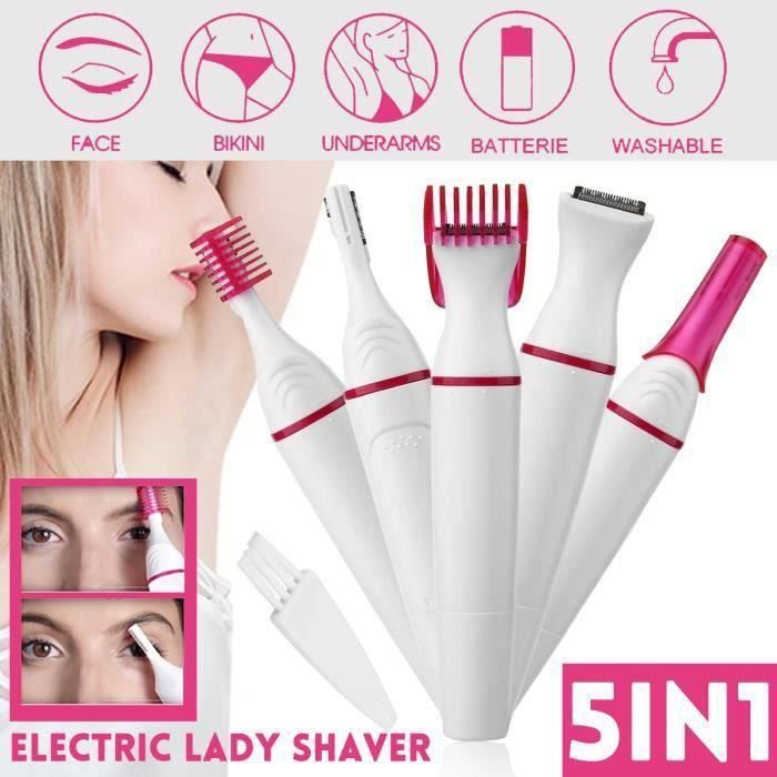 Kaixin En Lectrique Femme Rasoir Tondeuse Bikini Poils Du Nez
