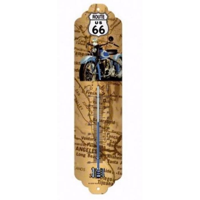 Thermomètre déco Route 66 Motor