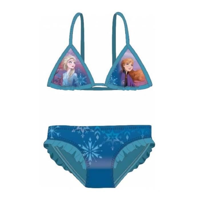 Maillot De Bain Bikini A Reine Des Neiges Ii Disney Bleu Cdiscount Pr T Porter