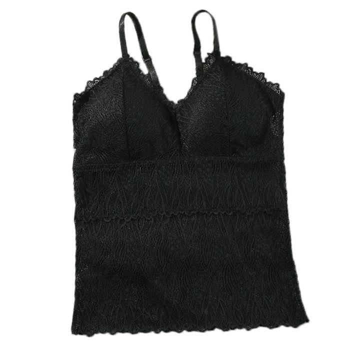 Femmes Sexy Lingerie Dentelle Poitrine Tube Top Beaut Dos Soutien