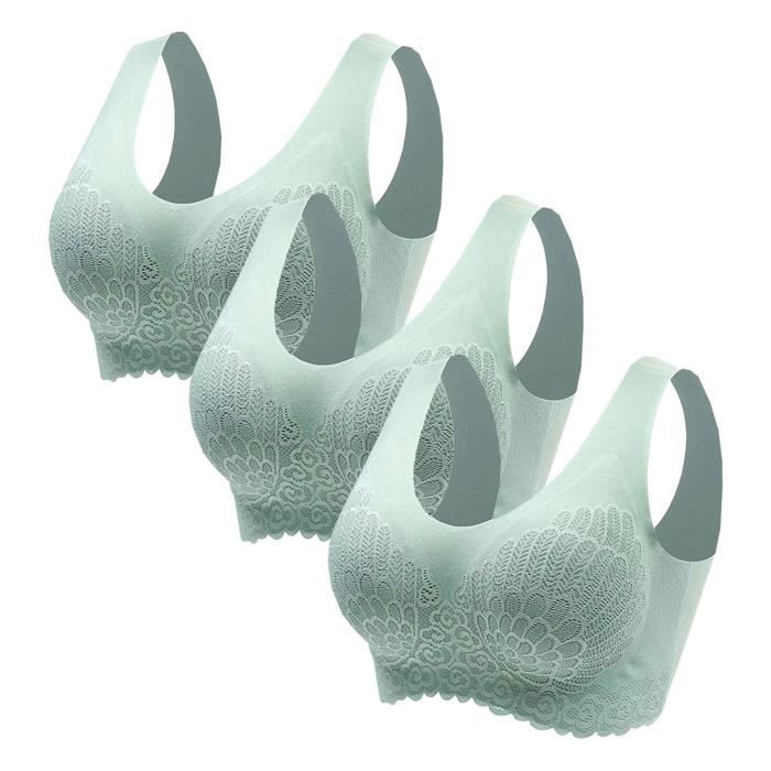 Sasaquoy Brassiere Lingerie Lot De Femmes Sexy Top Bra Wire Free