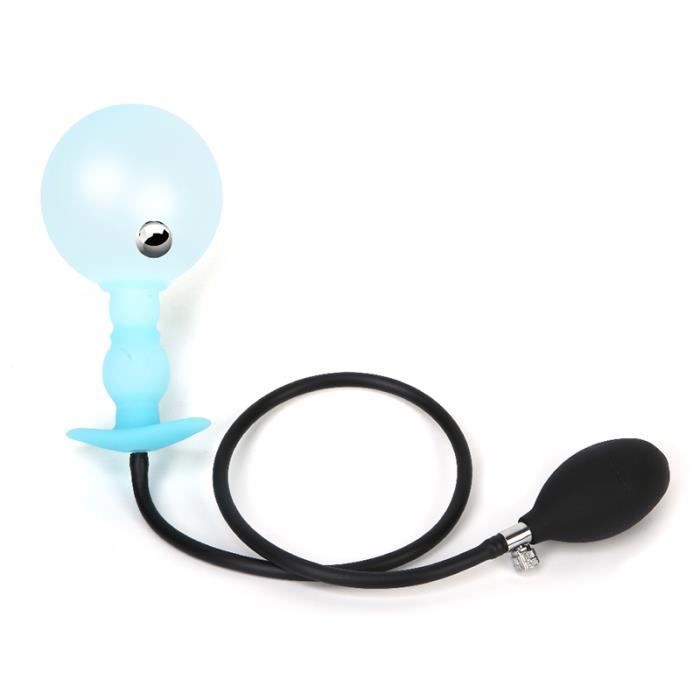 Daizhu Bleu Nouveau Godemichet Anal Gonflable Lumineux Pour Hommes Et