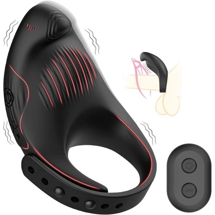 Sex Toys Anneau Penien Anneau Homme Vibrant Sex ToýS Femme Homme 7