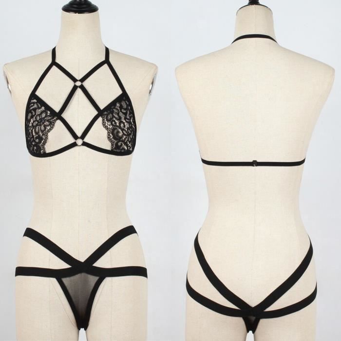 Pi Ces Ensemble De Lingerie Femmes Charme Sexy Sissy Lingerie