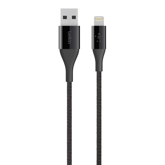 BELKIN Câble Lightning - USB (M) Pour Lightning (M) - 1.22 m - Blindé - Noir - Pour Apple iPad/iPhone/iPod (Lightning)