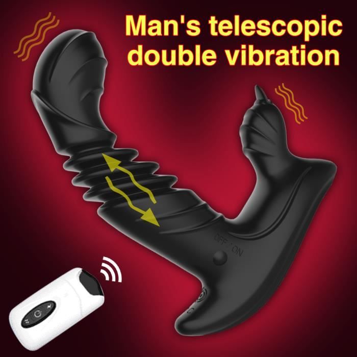 Vibromasseur Anal Distance Sans Fil Pour Hommes Godemichet Anal