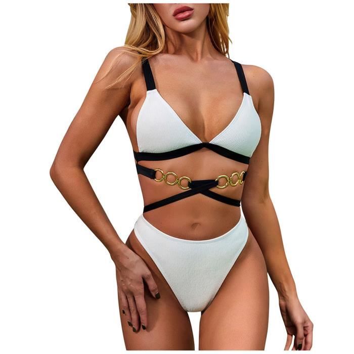 Bikini Femmes Set Maillots De Bain Solides Body Maillot De Bain Push Up