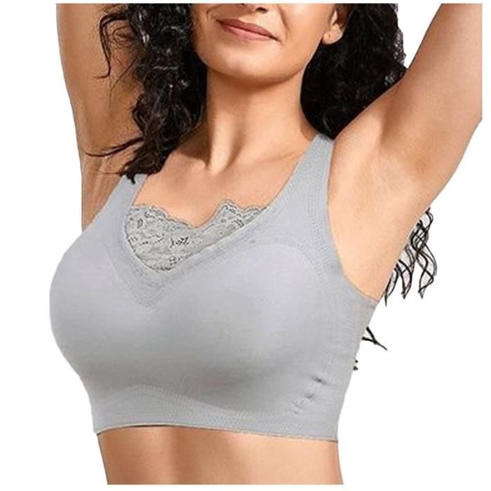 Body Sexy Soutien Gorge Femme Lingerie Sans Couture Grande Taille En