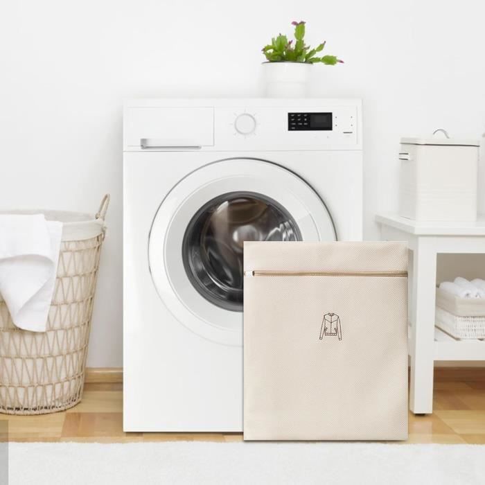 Sacs À Linge En Filet Sac De Lingerie Réutilisable Avec Fermeture Éclair Sac À Linge En Filet