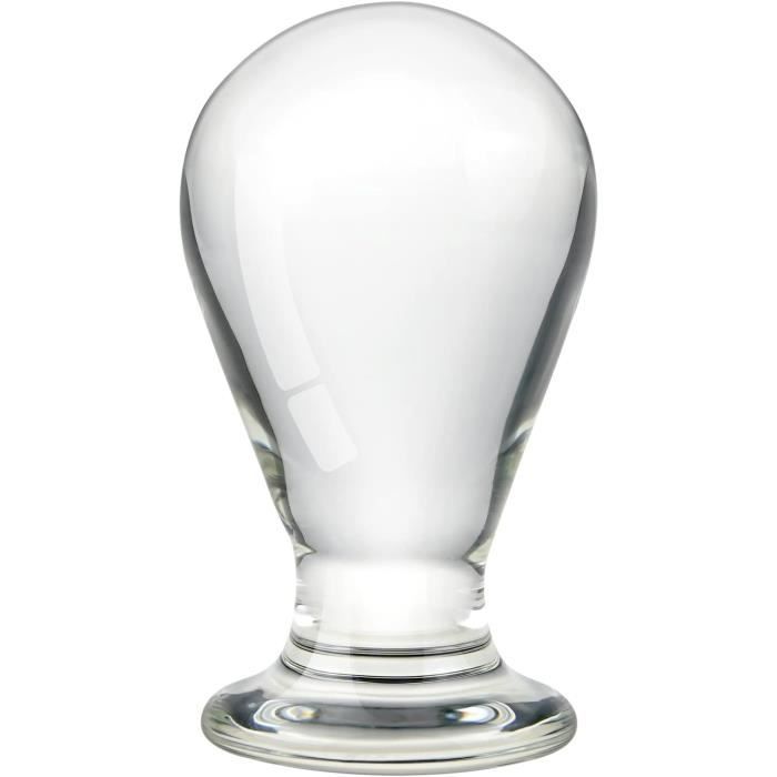 Verre Anal Plug Cristal Gode Classique Transparent Ampoule Plug Anal