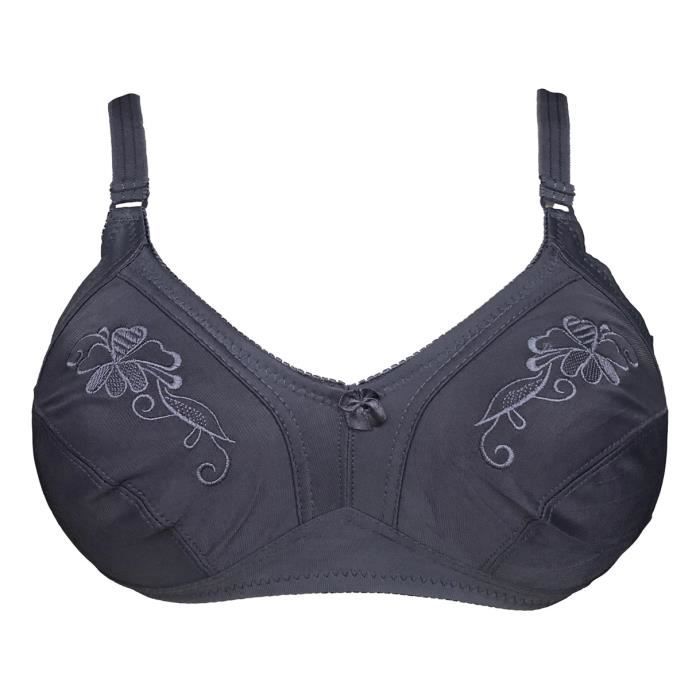 Soutien Gorge C Sans Armatures Gris Rebrod Lingerie Femme Gris