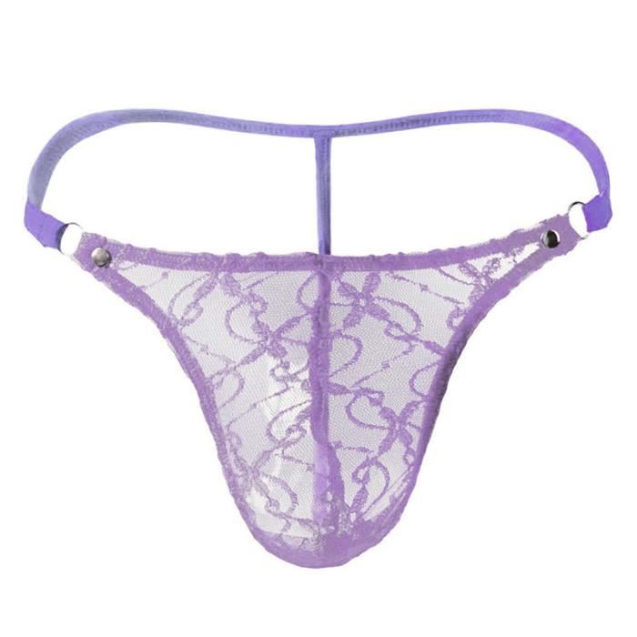 Lingerie Sexy Pour Hommes Sous V Tements En Dentelle String String