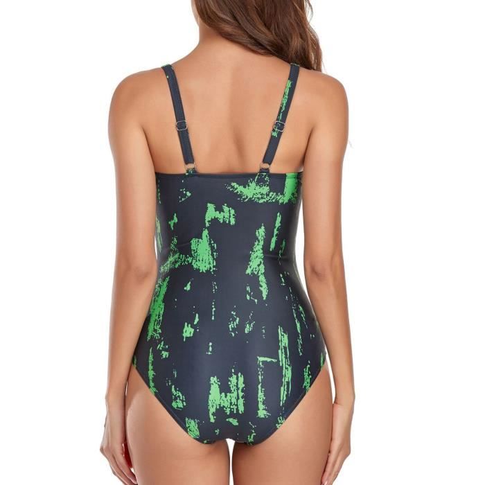 Bikini Mode Femme Avec Coussinets De Poitrine Sans Armature Sexy Strap