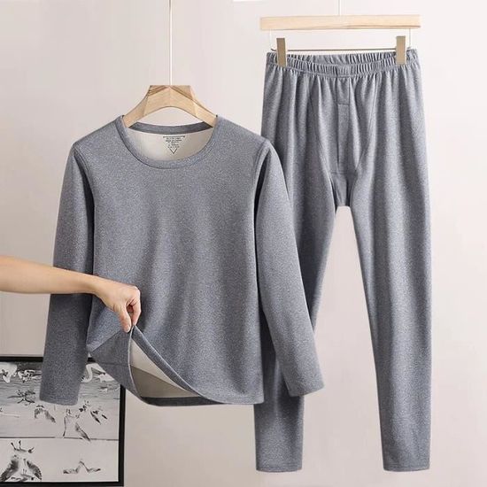 Ensemble De Lingerie Pyjamas Thermiques Pour Hommes Ensembles De Sous