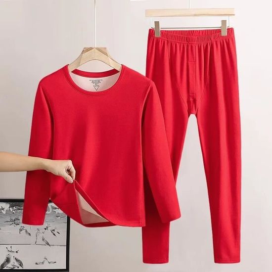 Ensemble De Lingerie Pyjamas Thermiques Homme Pais R Sistant