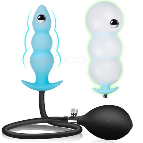 Plug Anal Gonflable Plus Long Et Plus Grand Gode Extensible Pompe Norme Plug Anal Masseur