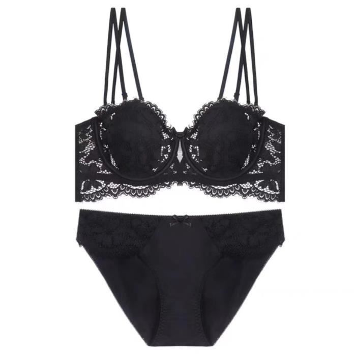 Ensemble Lingerie Femme Dentelle Sexy A Mode Antiderapante Confortable