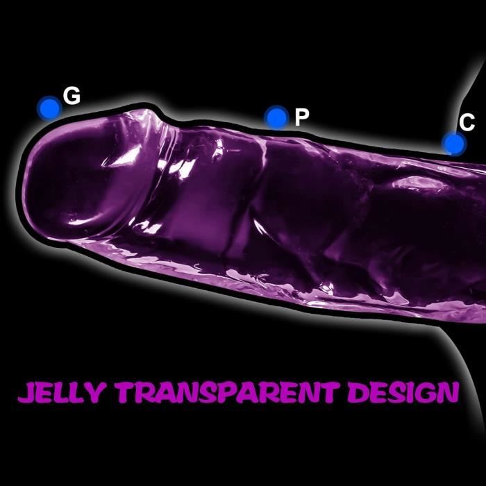 Gode Réaliste Pénis Dildo Godemichet Avec Gland Veines Testicules Et