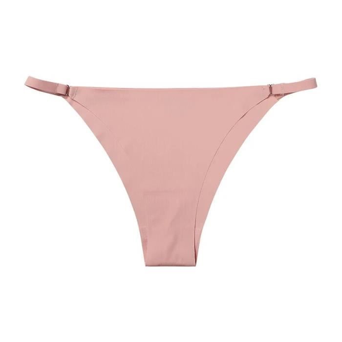 String Taille Basse Sans Couture Pour Femme Sous V Tement Sexy Lingerie Confortable I F