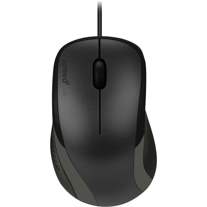 Speedlink-610011 BK Souris de Kappa de 3 Touches USB Noir